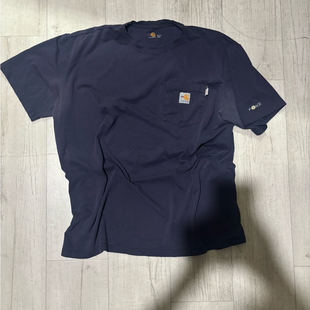 Carhartt Men's Navy Blue Work T-Shirt